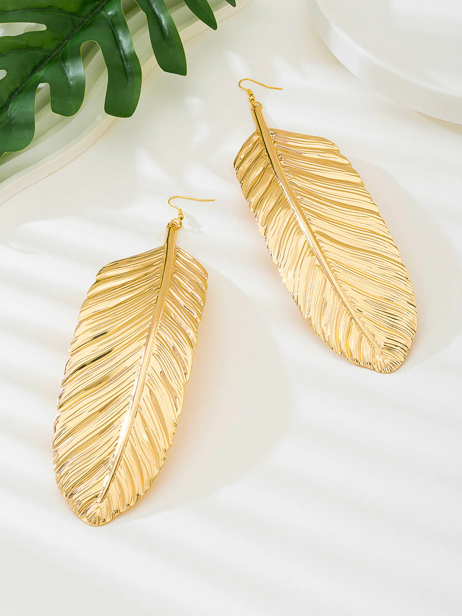 Leaves Shape Earrings Accessories - Image 9