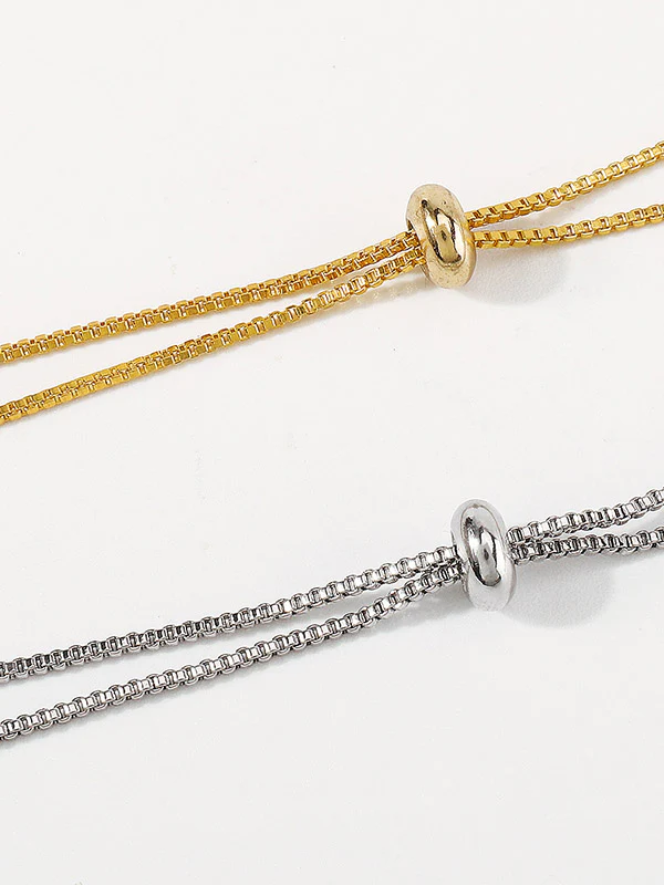 Leaves Shape Solid Color Necklaces Accessories - Image 14