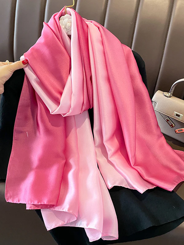 Leisure Fashion Gradient Keep Warm Scarf - Image 10