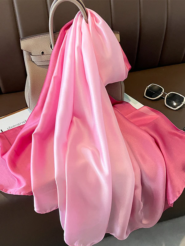 Leisure Fashion Gradient Keep Warm Scarf - Image 11