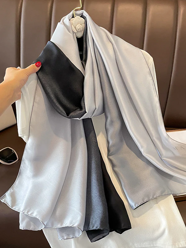 Leisure Fashion Gradient Keep Warm Scarf - Image 13