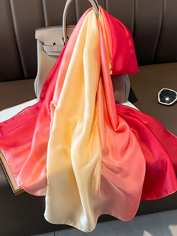 Leisure Fashion Gradient Keep Warm Scarf - Image 15