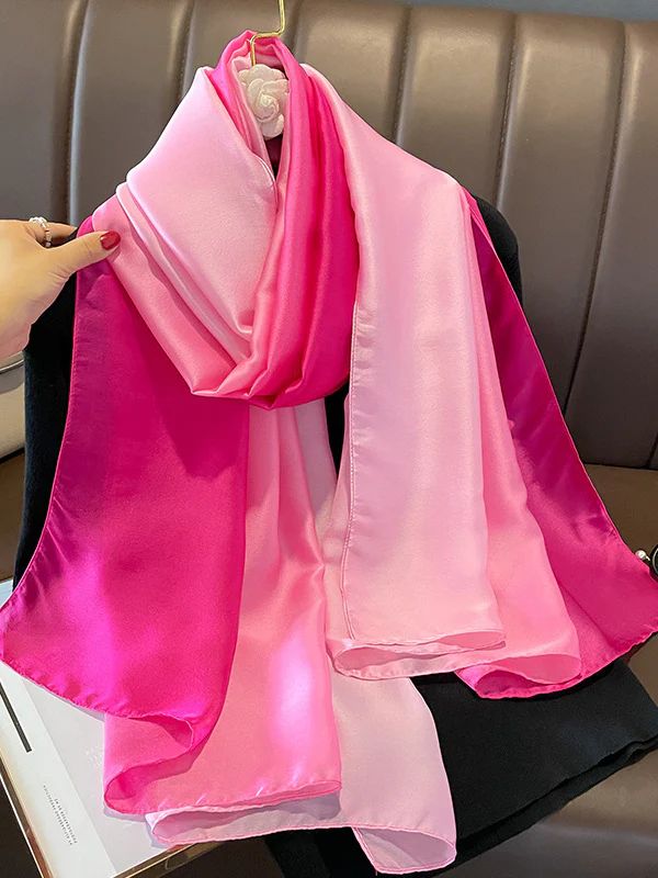 Leisure Fashion Gradient Keep Warm Scarf - Image 16