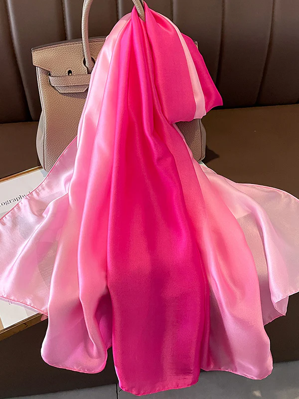 Leisure Fashion Gradient Keep Warm Scarf - Image 17