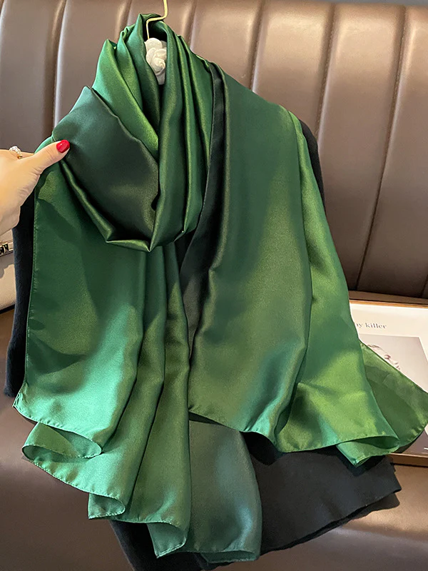 Leisure Fashion Gradient Keep Warm Scarf - Image 18