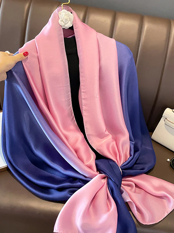 Leisure Fashion Gradient Keep Warm Scarf - Image 20
