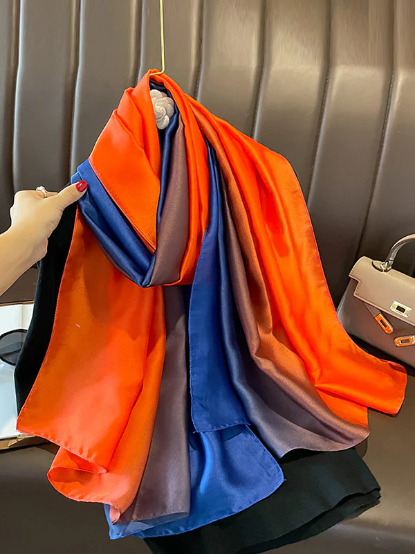 Leisure Fashion Gradient Keep Warm Scarf - Image 23