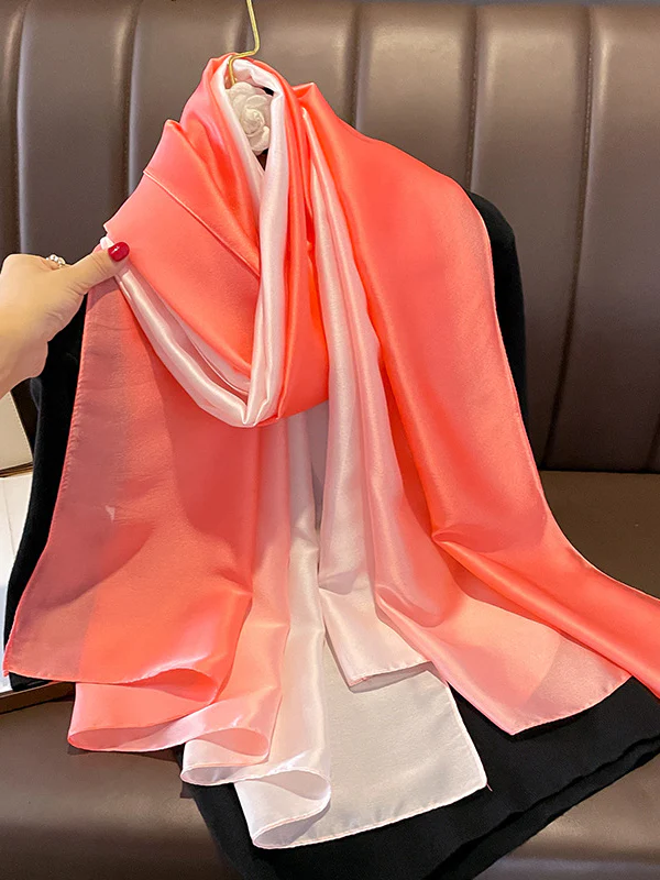 Leisure Fashion Gradient Keep Warm Scarf - Image 25