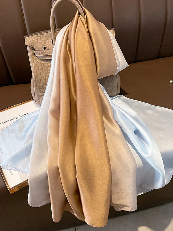 Leisure Fashion Gradient Keep Warm Scarf - Image 27