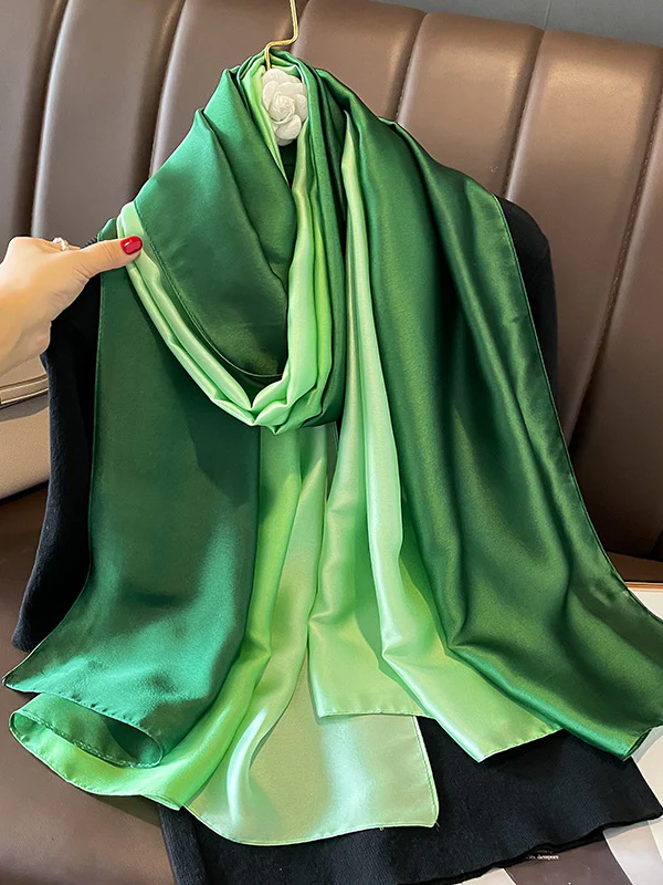 Leisure Fashion Gradient Keep Warm Scarf - Image 3