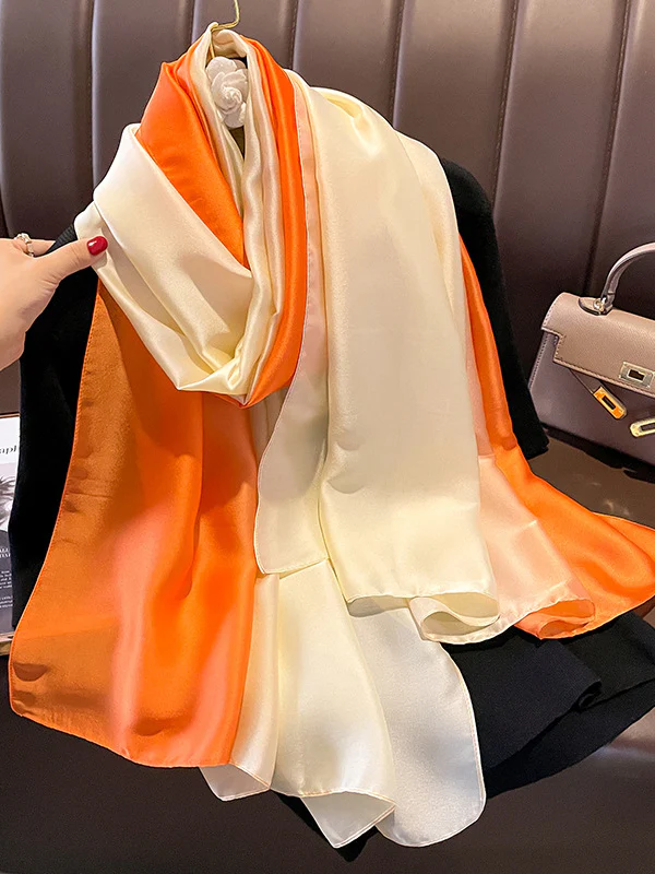 Leisure Fashion Gradient Keep Warm Scarf - Image 32