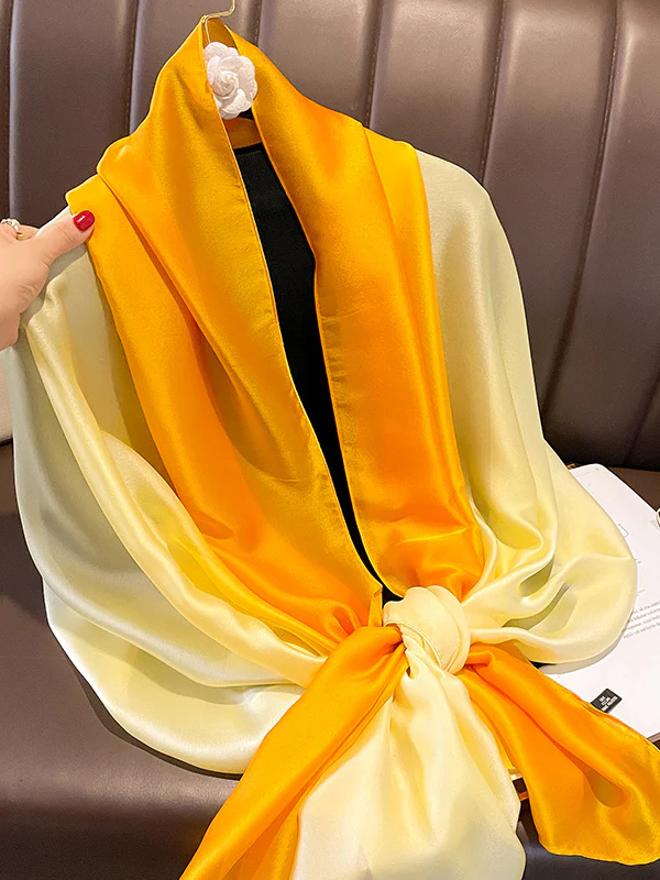 Leisure Fashion Gradient Keep Warm Scarf - Image 34