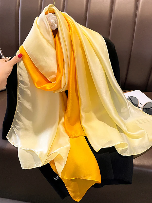 Leisure Fashion Gradient Keep Warm Scarf - Image 35
