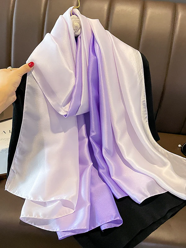 Leisure Fashion Gradient Keep Warm Scarf - Image 4