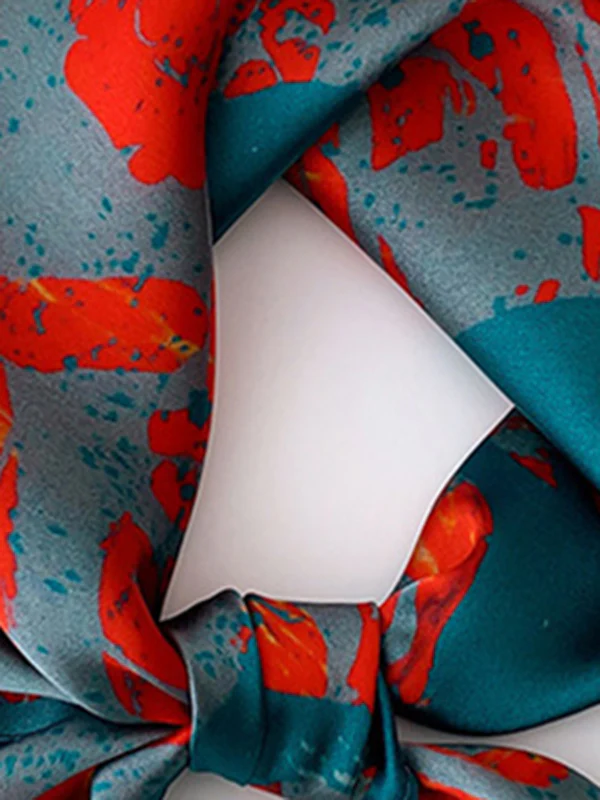 Leisure Fashion Square Printed Scarf - Image 2