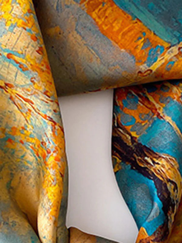 Leisure Fashion Square Printed Scarf - Image 2
