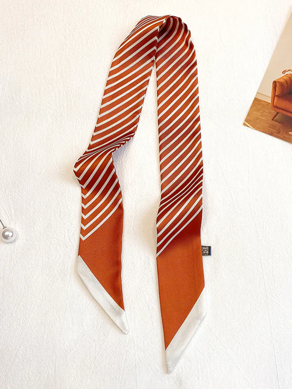 Leisure Fashion Striped Hair Band Scarf - Image 14