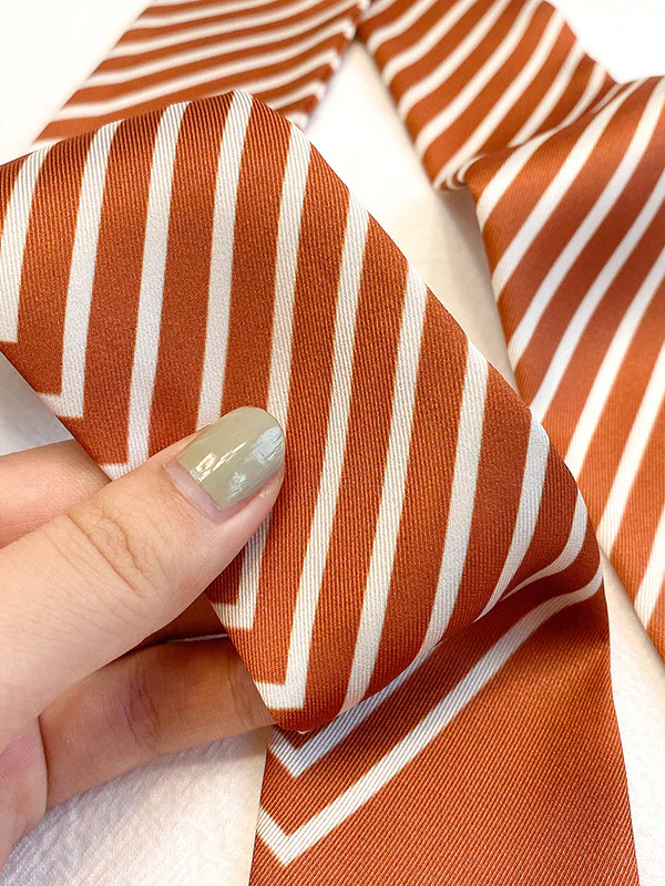 Leisure Fashion Striped Hair Band Scarf - Image 16