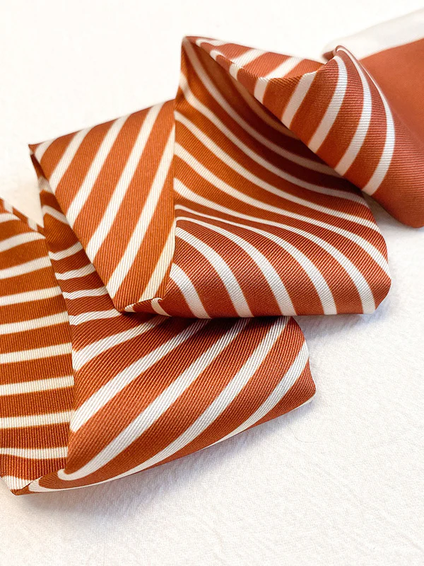 Leisure Fashion Striped Hair Band Scarf - Image 18