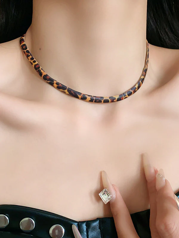 Leopard Snake Chain Necklaces Accessories - Image 2