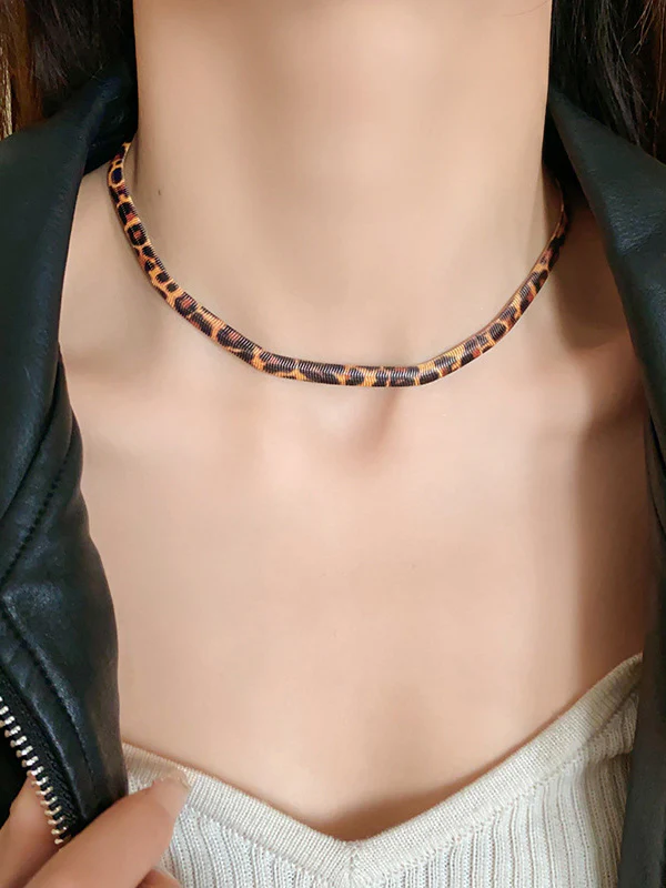 Leopard Snake Chain Necklaces Accessories - Image 3