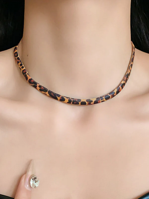 Leopard Snake Chain Necklaces Accessories - Image 4