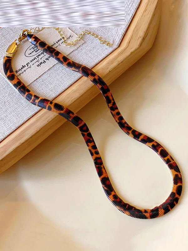 Leopard Snake Chain Necklaces Accessories - Image 7
