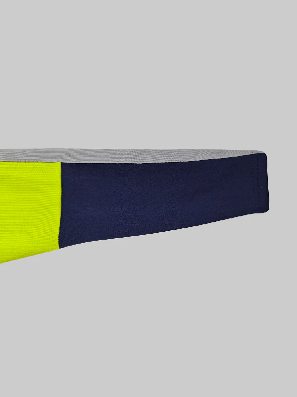 Long Sleeves Contrast Color Split-Joint High Neck Hoodies&Sweatshirt Sweatshirt Tops Tops - Image 14