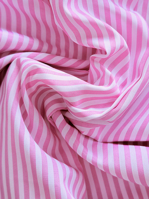 Long Sleeves Loose Asymmetric Split-Joint Striped Lapel Blouses - Image 13