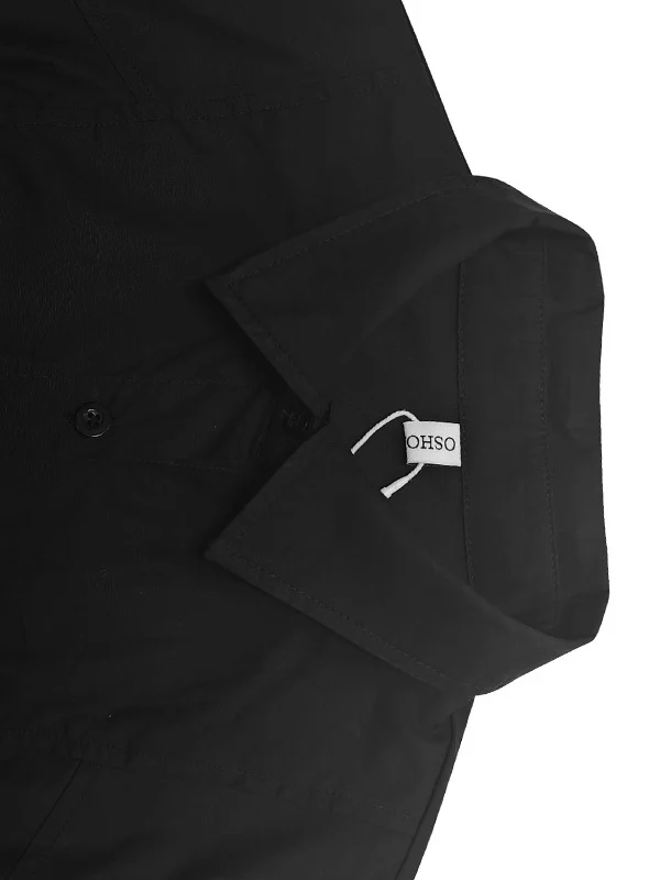 Long Sleeves Loose Buttoned Solid Color Lapel Blouses&Shirts Tops - Image 16