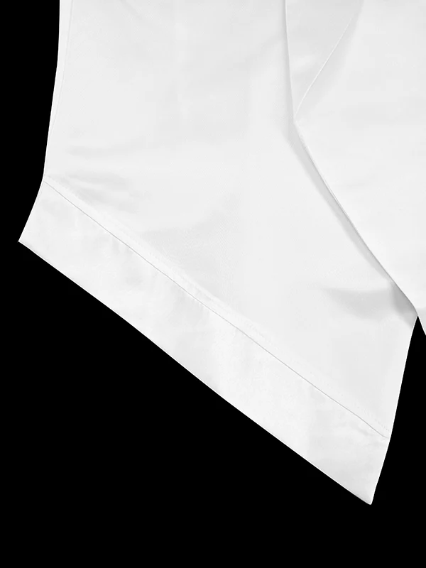 Long Sleeves Loose Buttoned Solid Color Stand Collar Blouses&Shirts Tops - Image 7