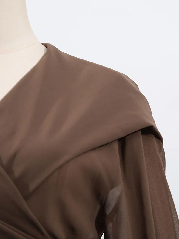 Long Sleeves Loose Pleated See-Through Solid Color Tied Waist Hooded Blouses&Shirts Tops - Image 10