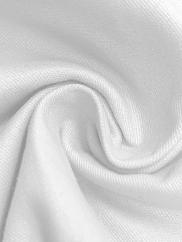 Long Sleeves Loose Solid Color High Neck T-Shirts Tops - Image 11