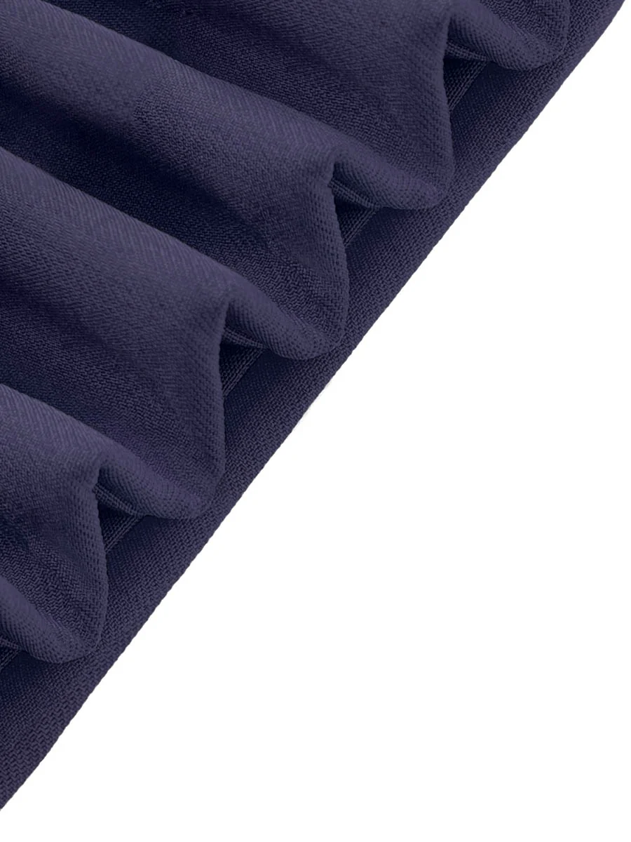 Long Sleeves Loose Solid Color Zipper Lapel Jumpsuits - Image 7