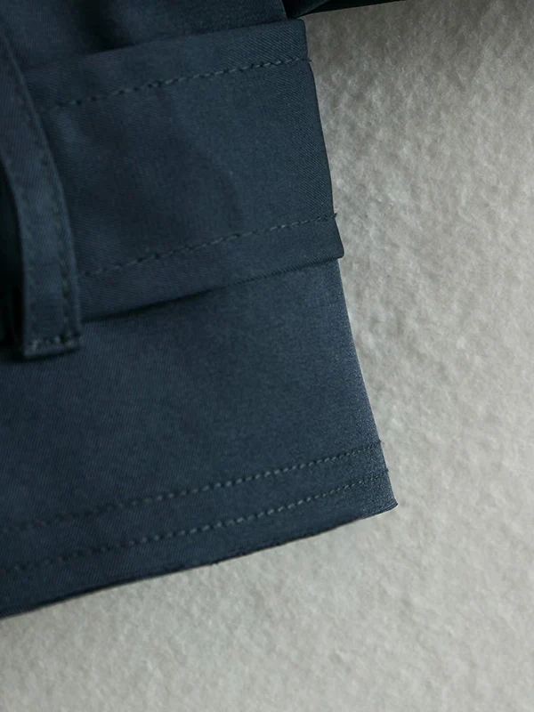 Long Sleeves Loose Split-Joint Lapel Jackets - Image 24
