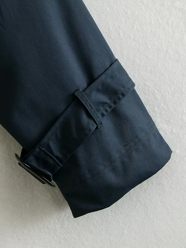 Long Sleeves Loose Split-Joint Lapel Jackets - Image 25