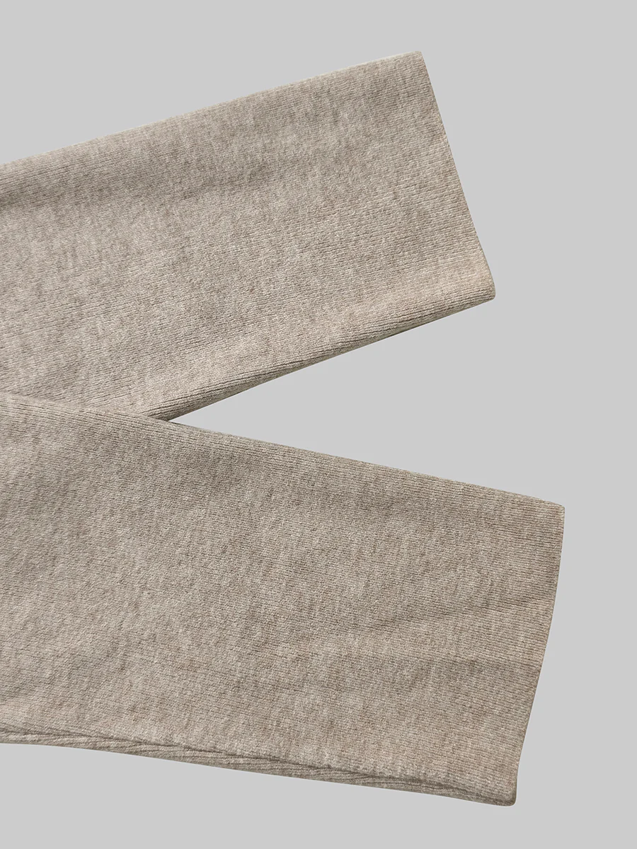 Long Sleeves Pleated Solid Color High Neck Pullovers - Image 8