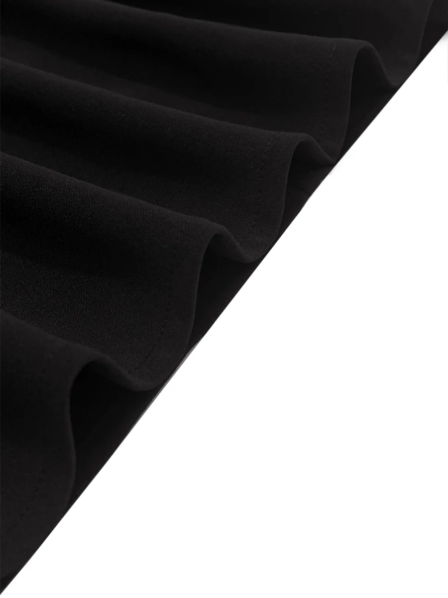 Long Sleeves Skinny Solid Color Deep V-Neck Maxi Dresses - Image 11
