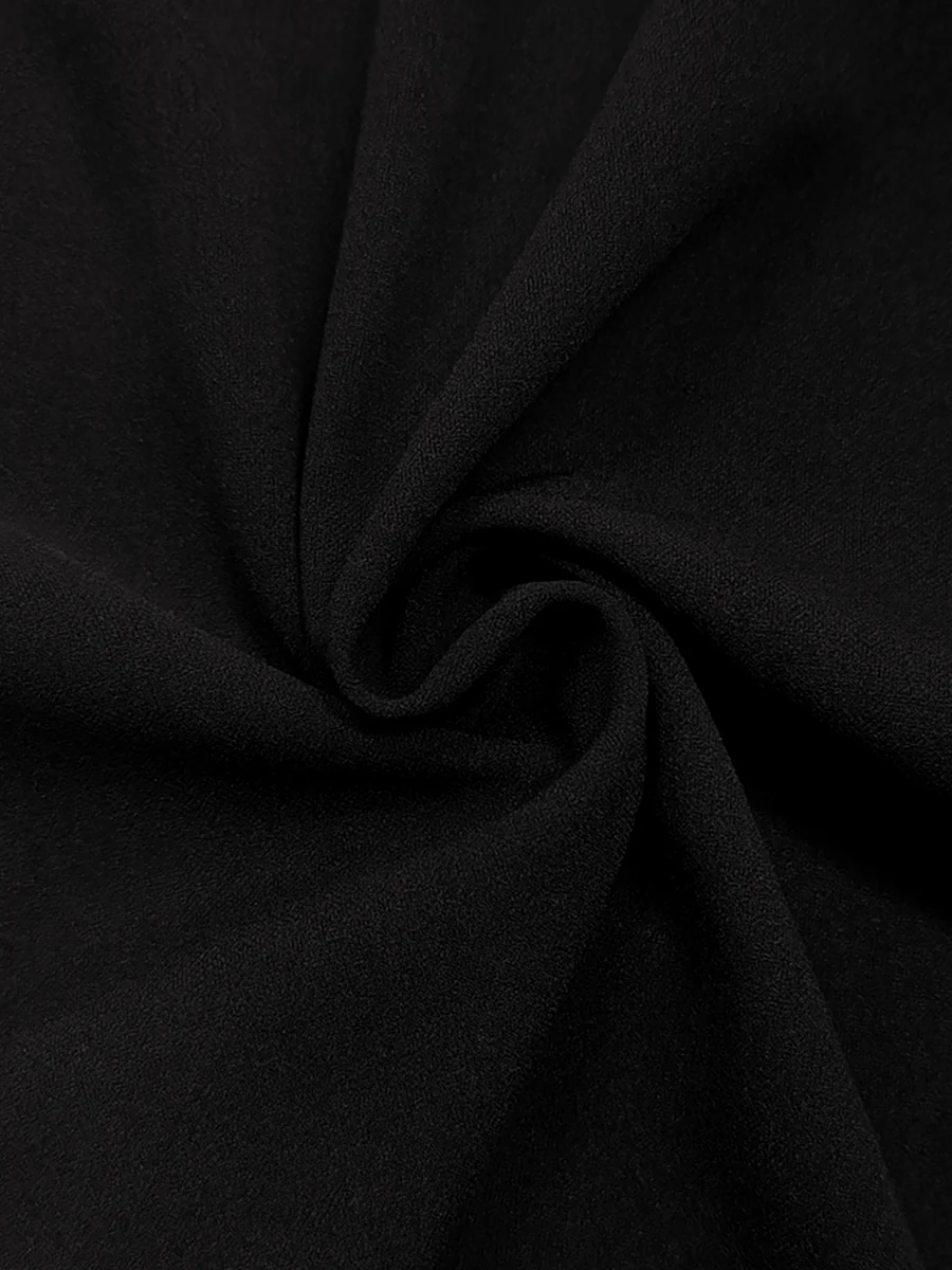 Long Sleeves Skinny Solid Color Deep V-Neck Maxi Dresses - Image 9