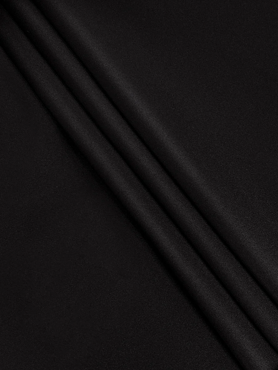 Long Sleeves Solid Color Round-Neck Midi Dresses - Image 9