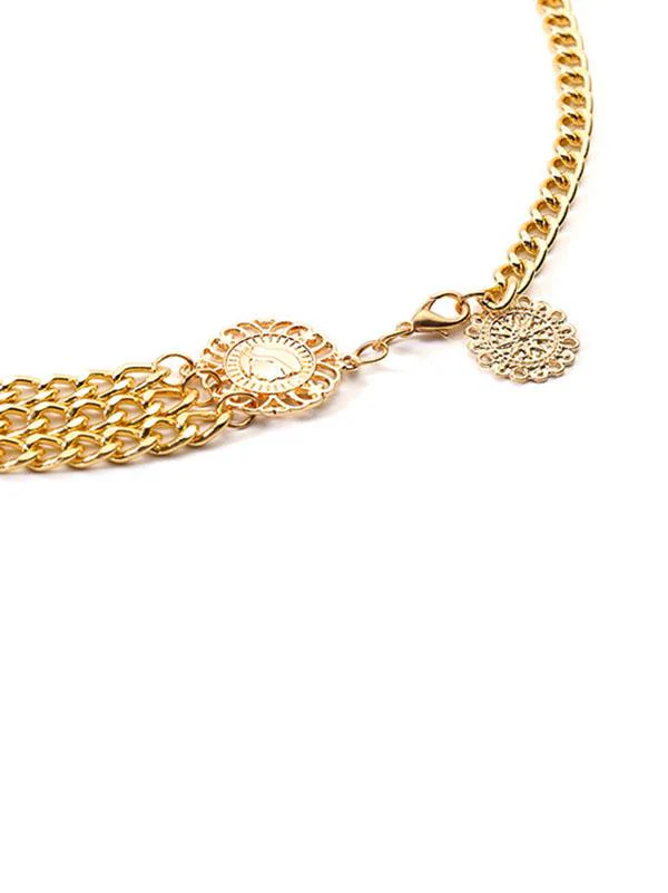 Long Tassel Waistbands Hip Jewelry Body Chain Metal Link Waist Chain Belt - Image 7