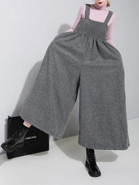 Loose Elegant Cotton Jumpsuit - Image 3