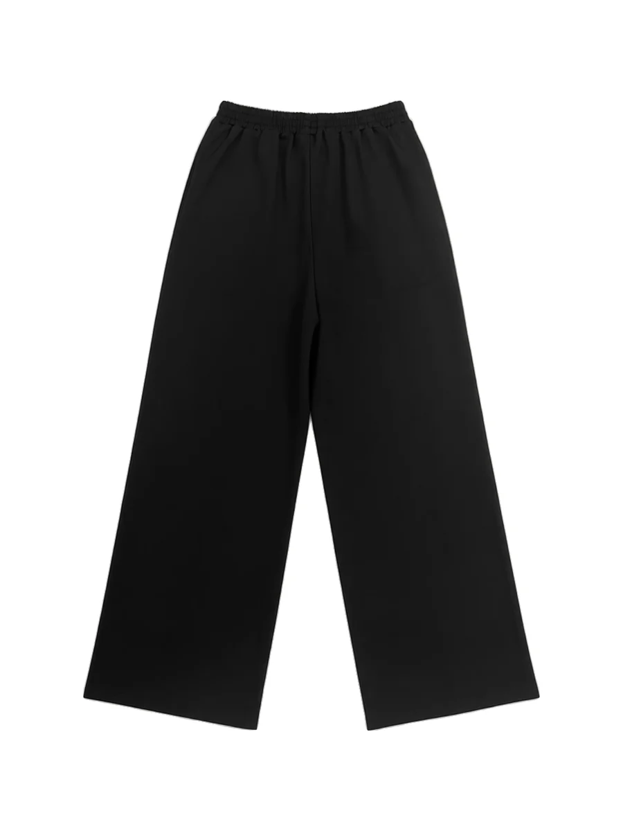 Loose Printed Solid Color Casual Pants Bottoms Trousers - Image 6