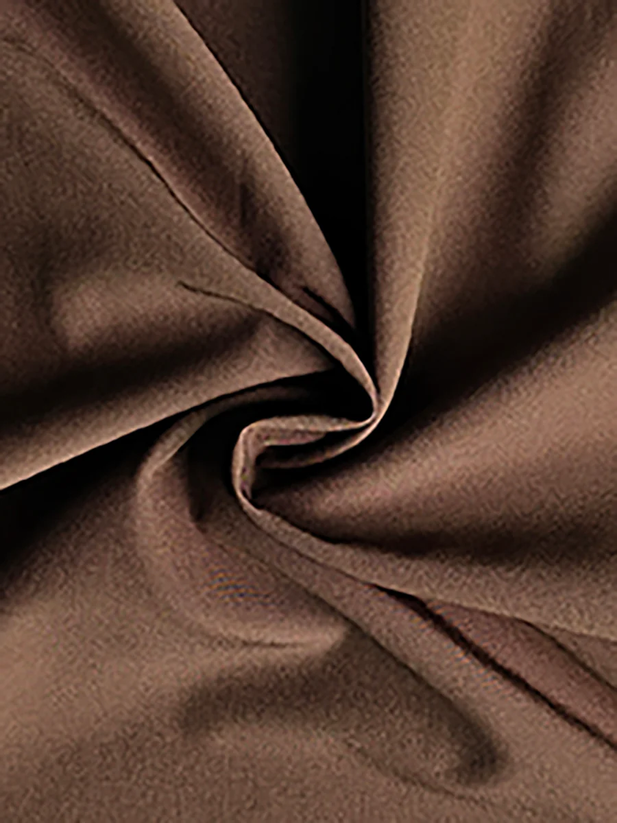 Loose Puff Sleeves Elasticity Pleated Solid Color Off-The-Shoulder Maxi Dresses - Image 6