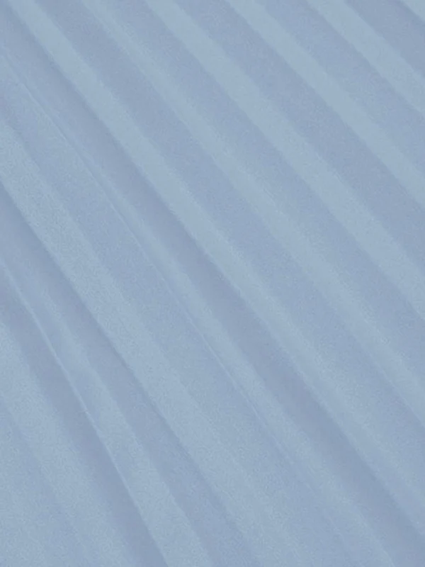 Loose Raglan Sleeve Elasticity Pleated Solid Color Split-Joint Tied Waist Round-Neck Midi Dresses - Image 7