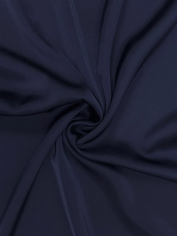 Loose Raglan Sleeve Solid Color Split-Joint Tied Waist High Neck Maxi Dresses - Image 8