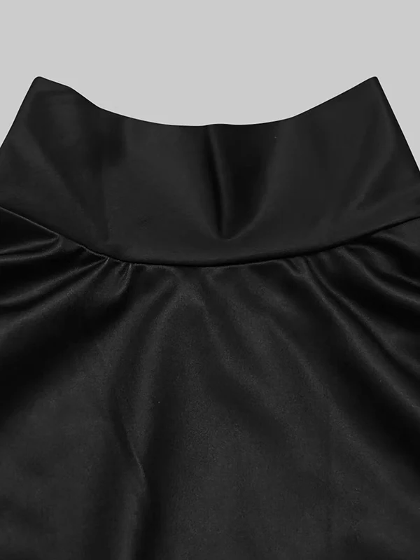 Loose Sleeveless Colorful Hollow Shawl Collar Maxi Dresses - Image 7
