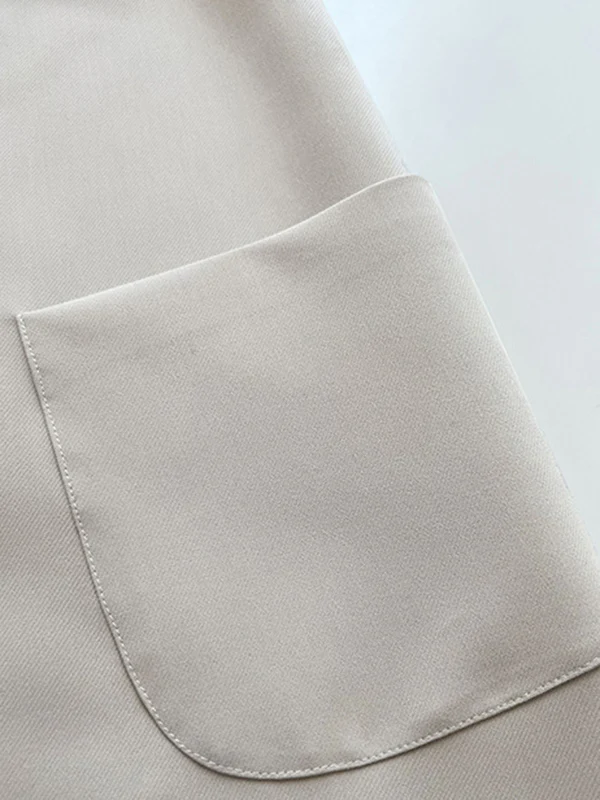 Loose Sleeveless Solid Color Round-Neck Midi Dresses - Image 14