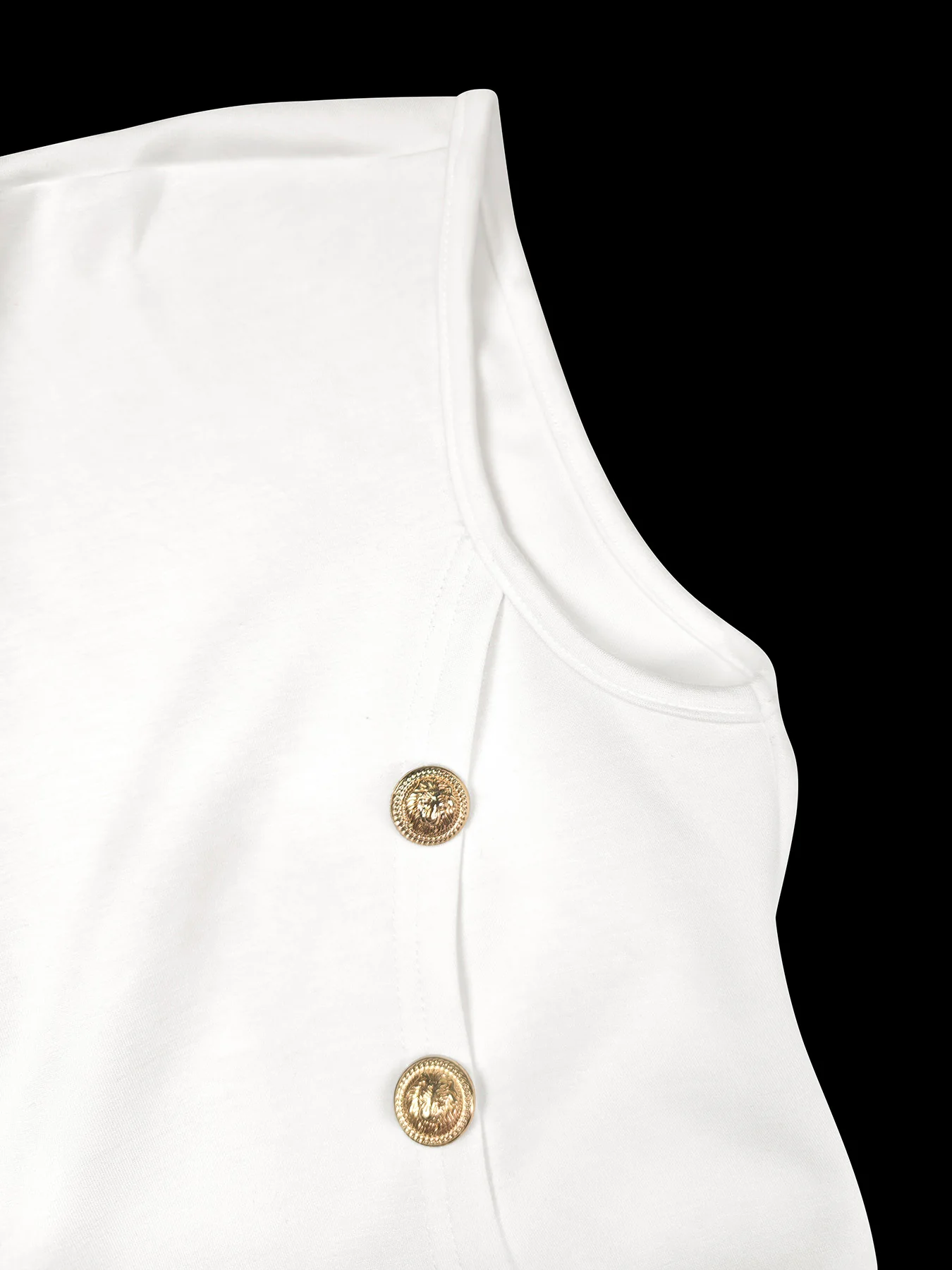 Loose Sleeveless Solid Color Split-side Shawl Collar Maxi Dresses - Image 15