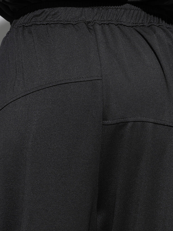 Loose Split-Joint Harem Pants - Image 11